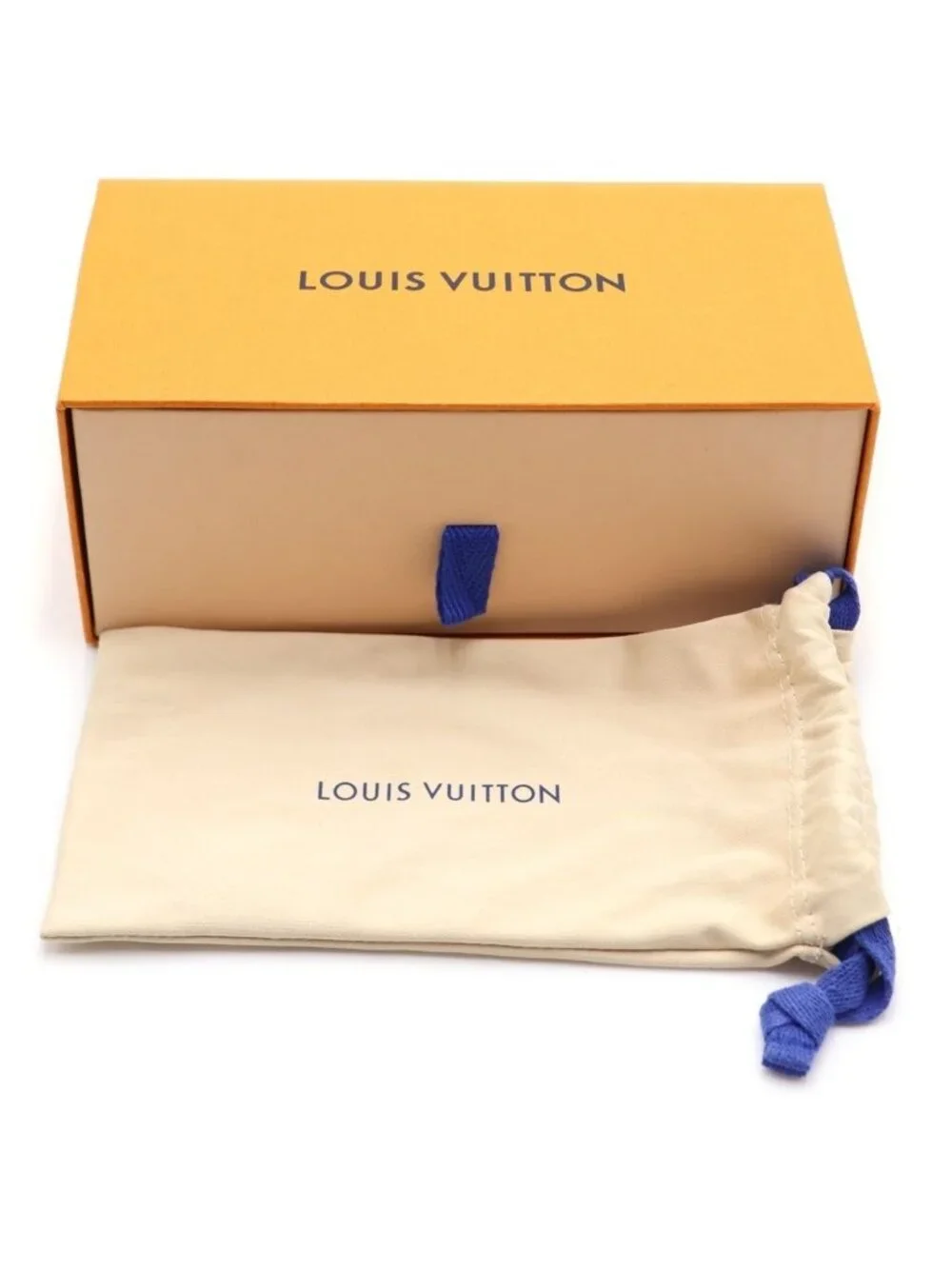 Louis Vuitton LV Signature Square Round We Sunglasses Pink Friends Navy ns cles